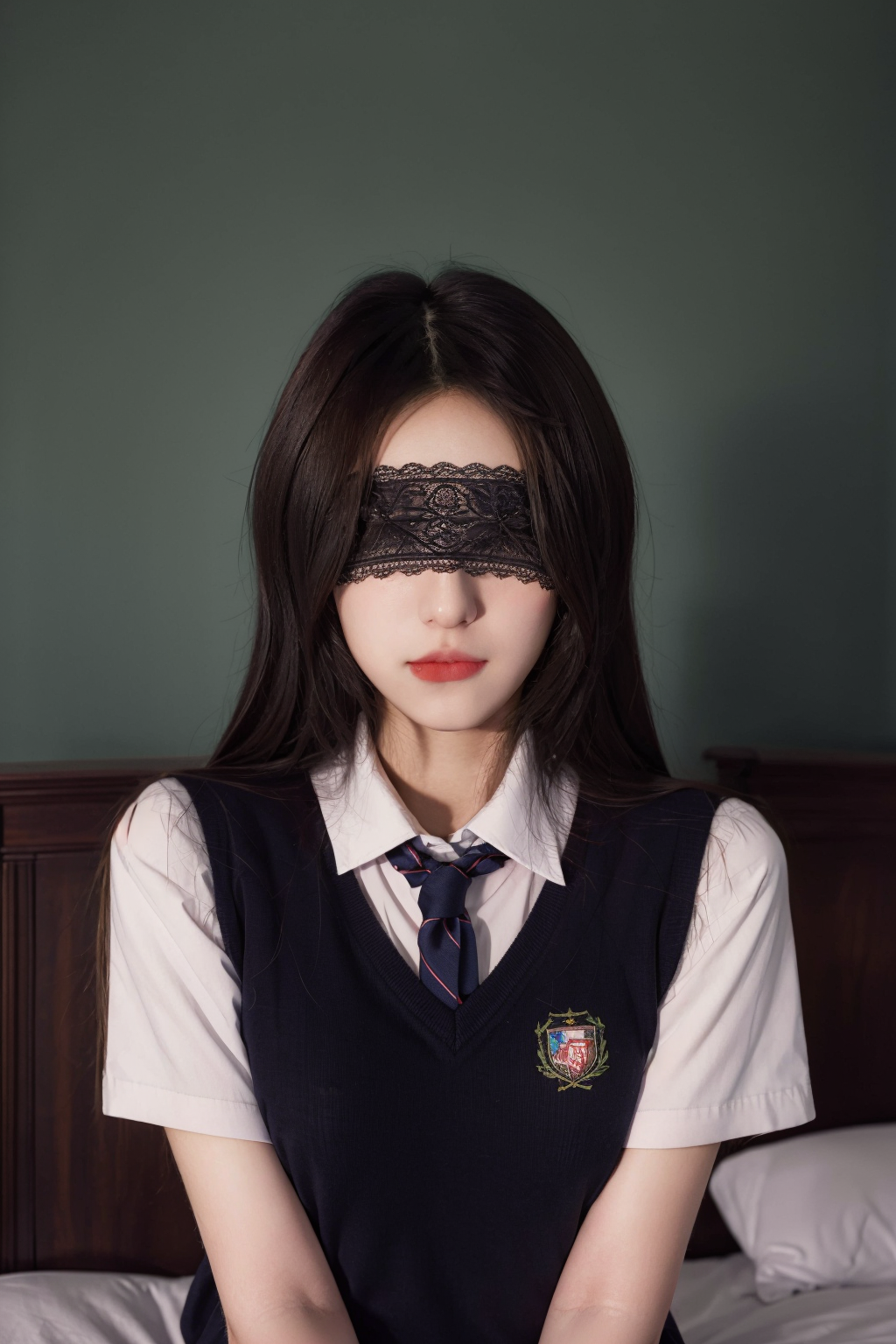 01686-1852145756-masterpiece, best quality, realistic, 8k, official art, cinematic light, ultra high res, 1girl, blindfold, lip biting, school un.png